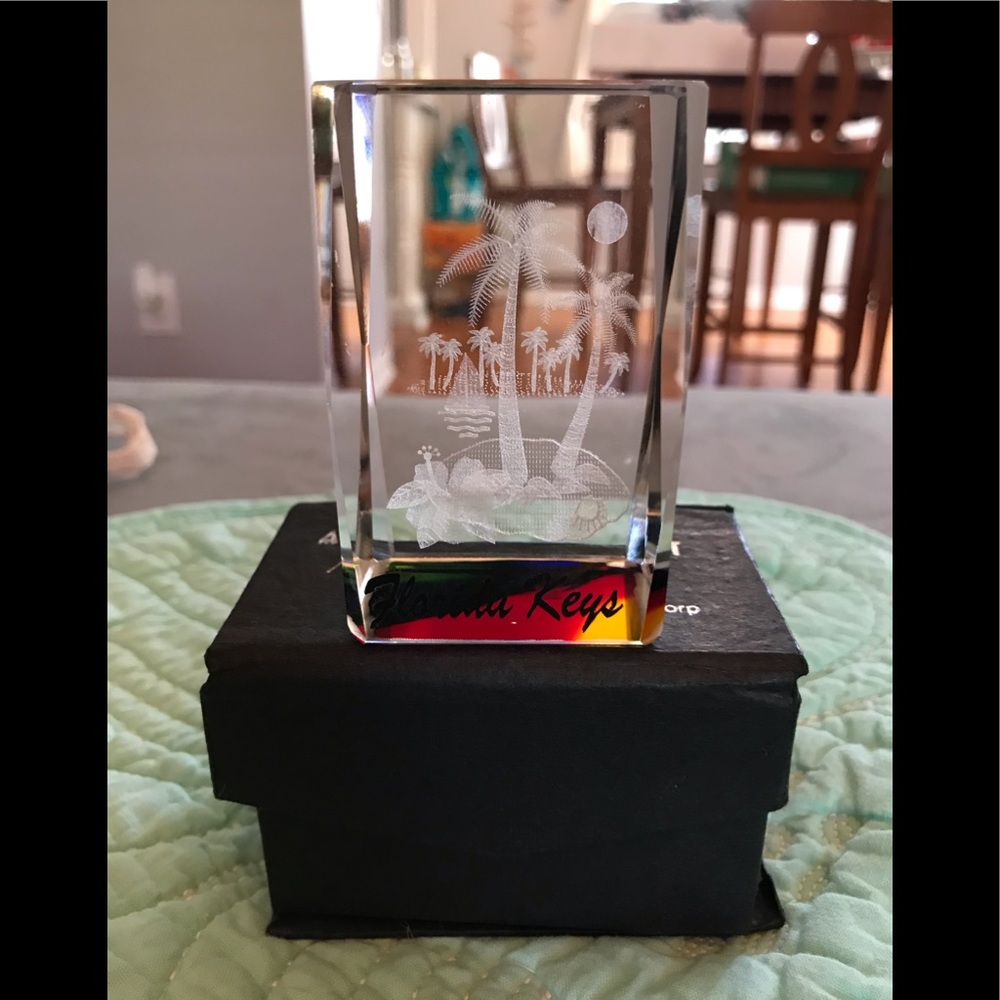 Laser Crafted Florida Kets Paperweight